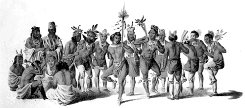 War dance of Sauk & Mesquakie