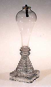 Whale oil lamp, 1830-1840