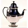 Silver luster coffeepot, 1800-1825