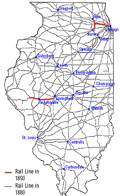 Map of railroads in IL [15k]