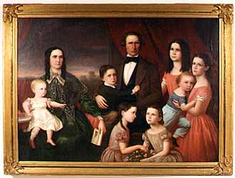 Portrait of the Ballance Family, ca.1852