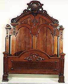 Bed, 1850-1870