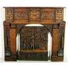 Mantel and fire screen, 1888