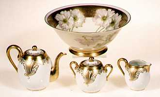 Bowl & tea set, 1905-1915