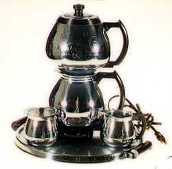 Electric coffeemaker, ca. 1940-1946