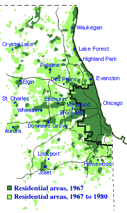 Chicago suburban growth