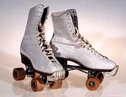 Roller skates, ca. 1950