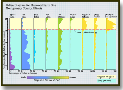 pollen graph of Hopwood Farm