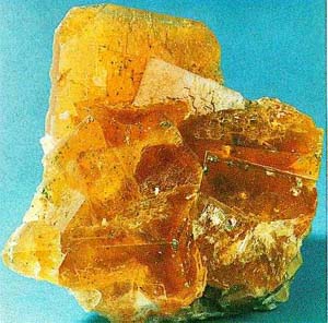 photo of yellow fluorite